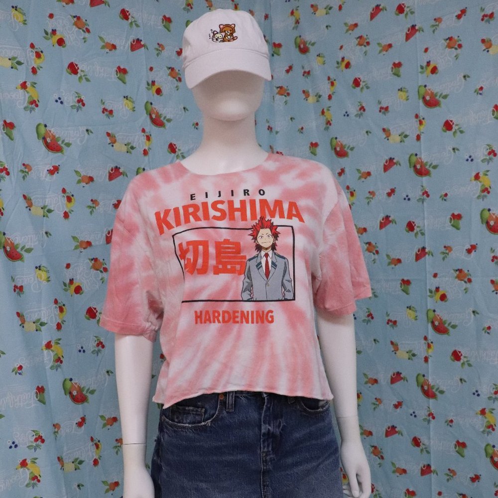 My Hero Academia Kirishia cropped tee
